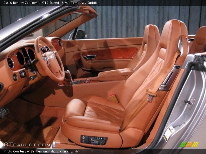 Silver Tempest / Saddle 2010 Bentley Continental GTC Speed