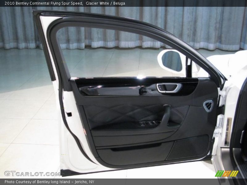 Glacier White / Beluga 2010 Bentley Continental Flying Spur Speed