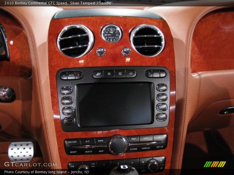 Silver Tempest / Saddle 2010 Bentley Continental GTC Speed