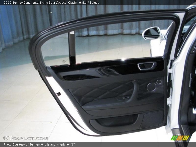 Glacier White / Beluga 2010 Bentley Continental Flying Spur Speed