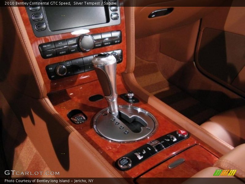 Silver Tempest / Saddle 2010 Bentley Continental GTC Speed