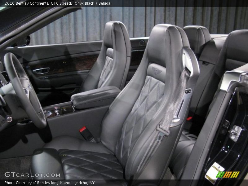 Onyx Black / Beluga 2010 Bentley Continental GTC Speed