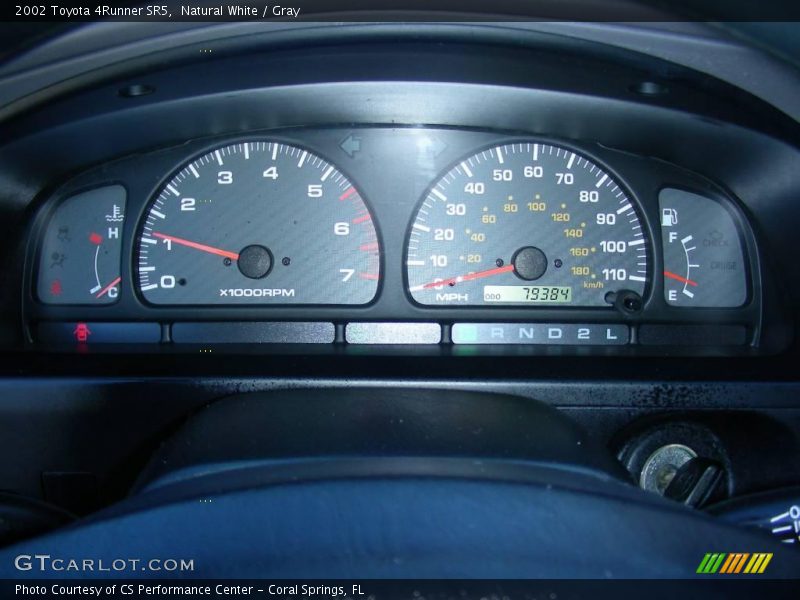 Natural White / Gray 2002 Toyota 4Runner SR5