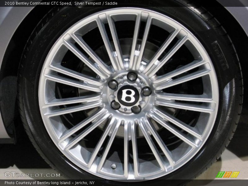 Silver Tempest / Saddle 2010 Bentley Continental GTC Speed
