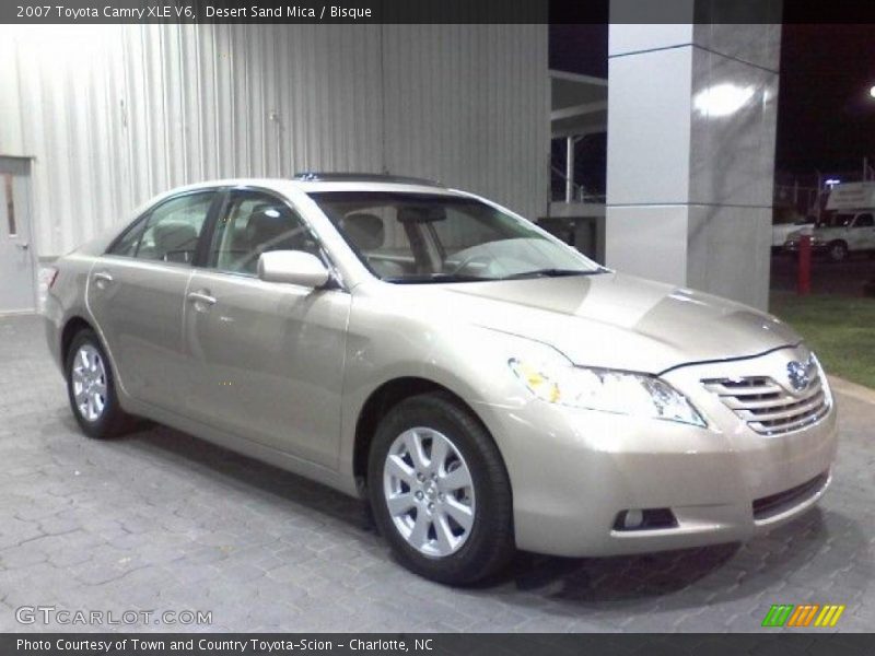 Desert Sand Mica / Bisque 2007 Toyota Camry XLE V6