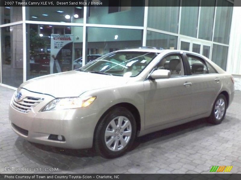 Desert Sand Mica / Bisque 2007 Toyota Camry XLE V6