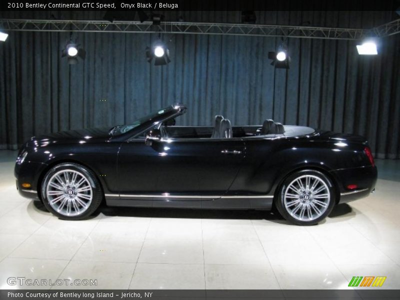 Onyx Black / Beluga 2010 Bentley Continental GTC Speed