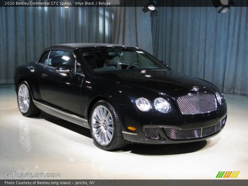 Onyx Black / Beluga 2010 Bentley Continental GTC Speed
