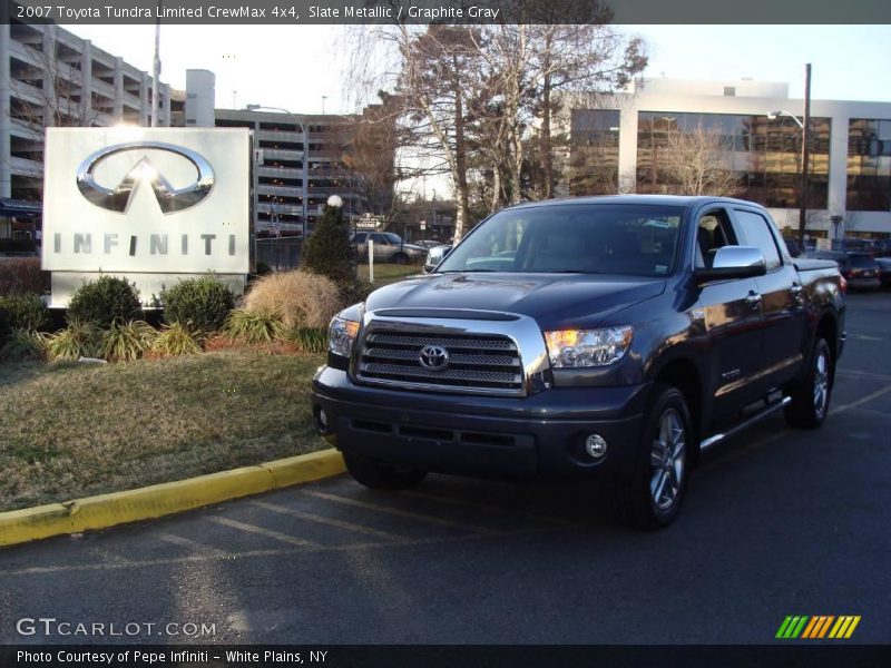 Slate Metallic / Graphite Gray 2007 Toyota Tundra Limited CrewMax 4x4