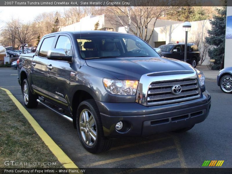 Slate Metallic / Graphite Gray 2007 Toyota Tundra Limited CrewMax 4x4