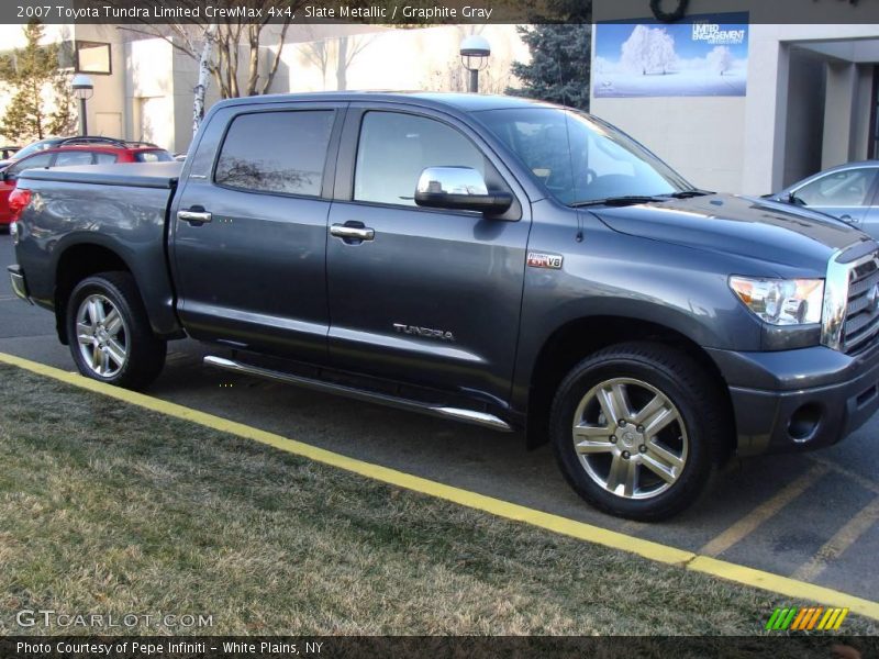 Slate Metallic / Graphite Gray 2007 Toyota Tundra Limited CrewMax 4x4