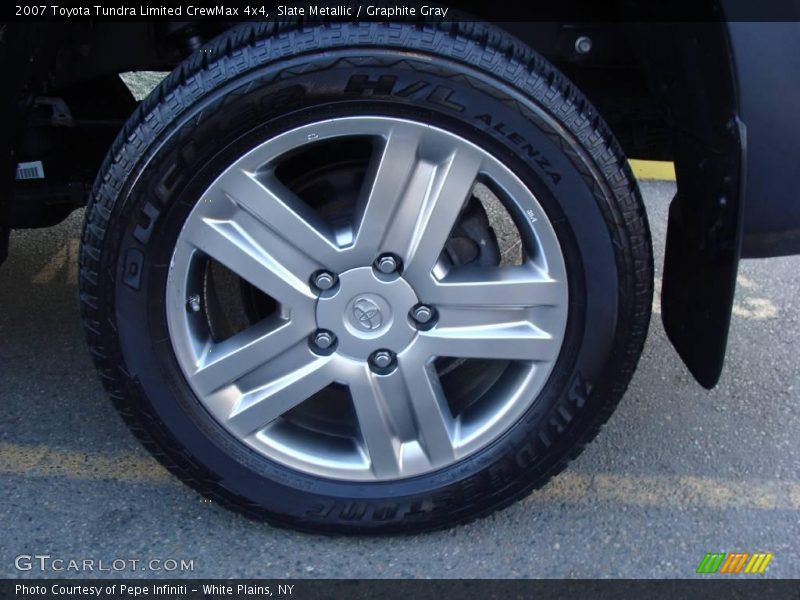 Slate Metallic / Graphite Gray 2007 Toyota Tundra Limited CrewMax 4x4