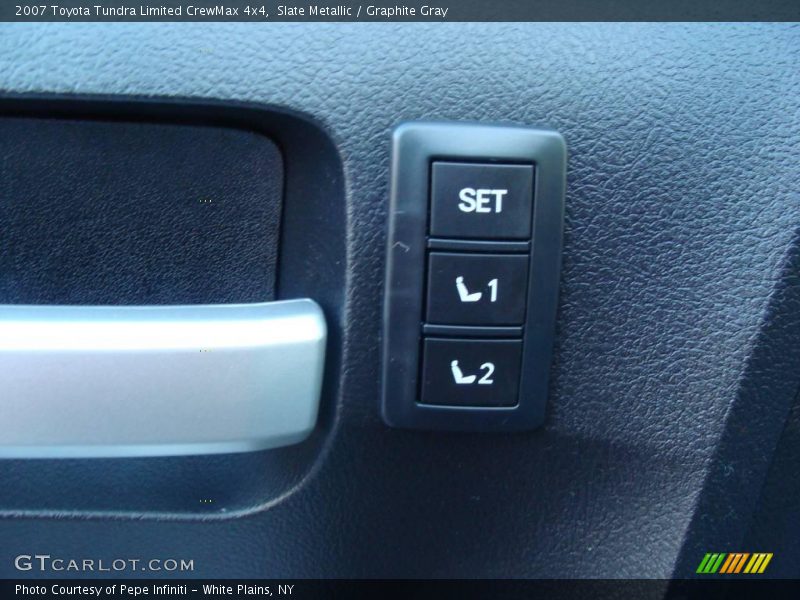 Slate Metallic / Graphite Gray 2007 Toyota Tundra Limited CrewMax 4x4