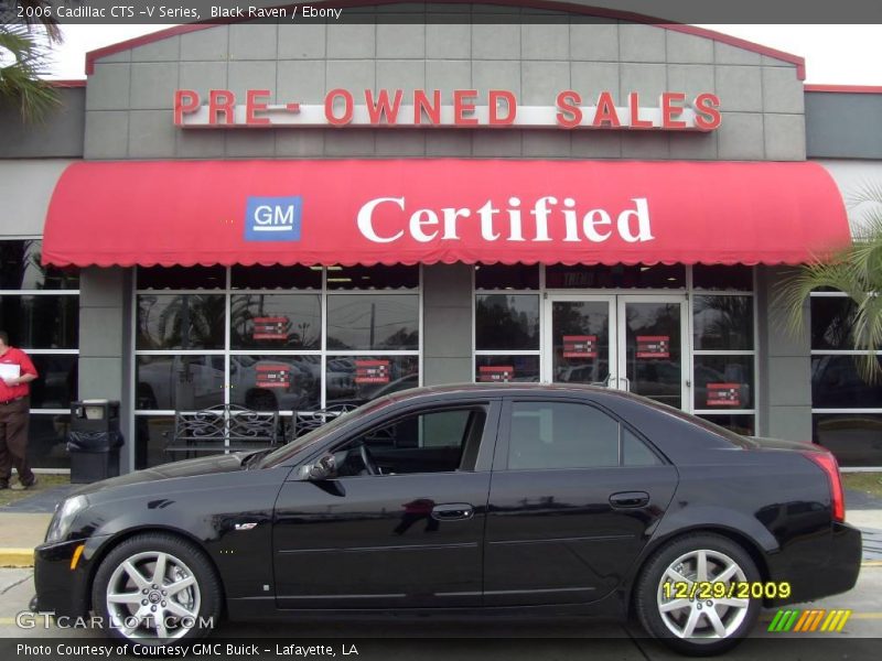Black Raven / Ebony 2006 Cadillac CTS -V Series