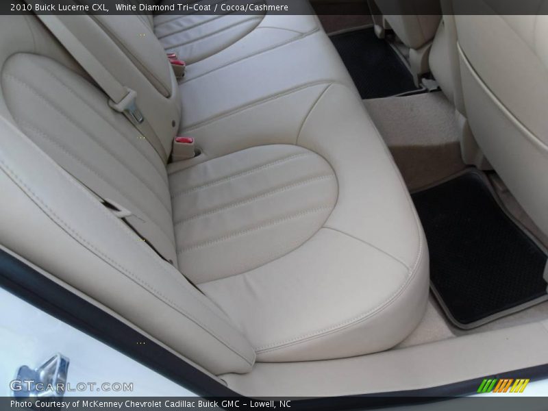 White Diamond Tri-Coat / Cocoa/Cashmere 2010 Buick Lucerne CXL