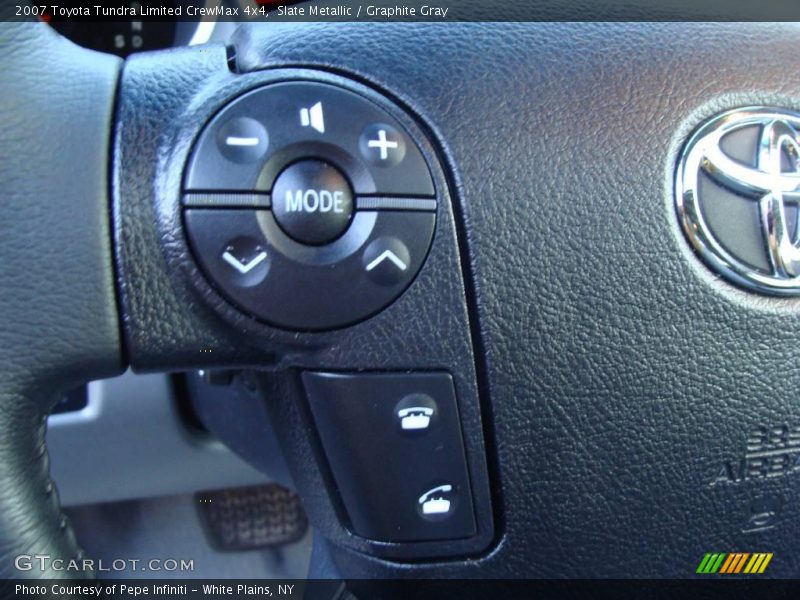 Slate Metallic / Graphite Gray 2007 Toyota Tundra Limited CrewMax 4x4