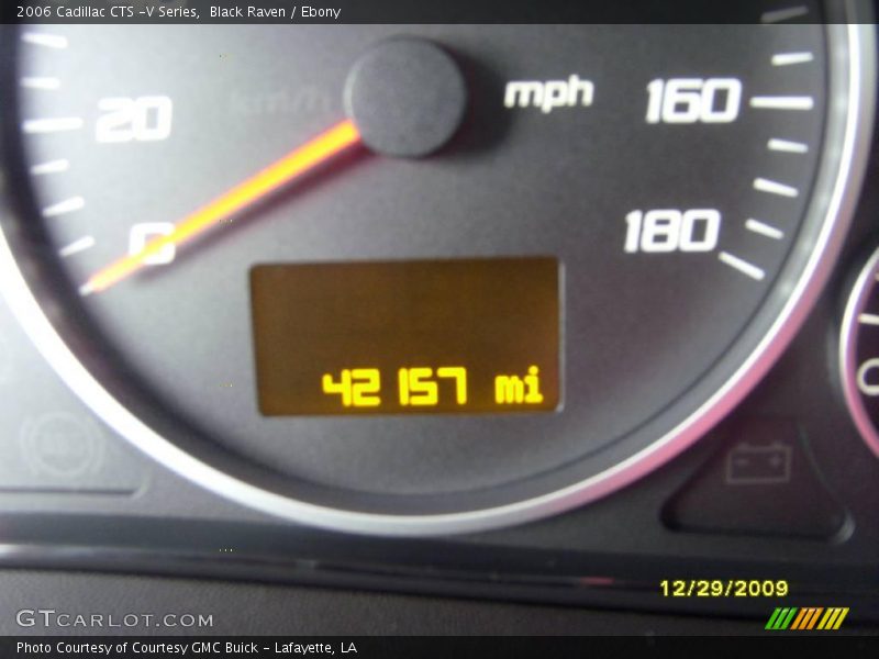Black Raven / Ebony 2006 Cadillac CTS -V Series