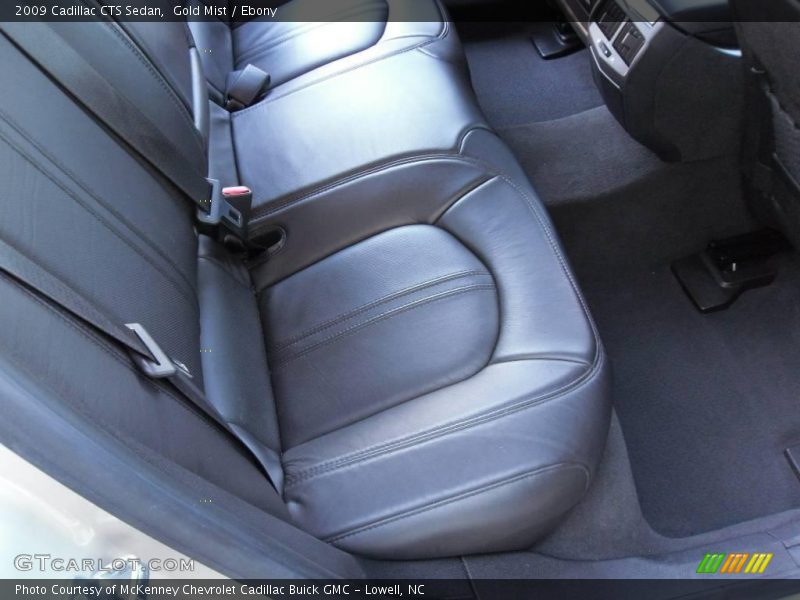 Gold Mist / Ebony 2009 Cadillac CTS Sedan