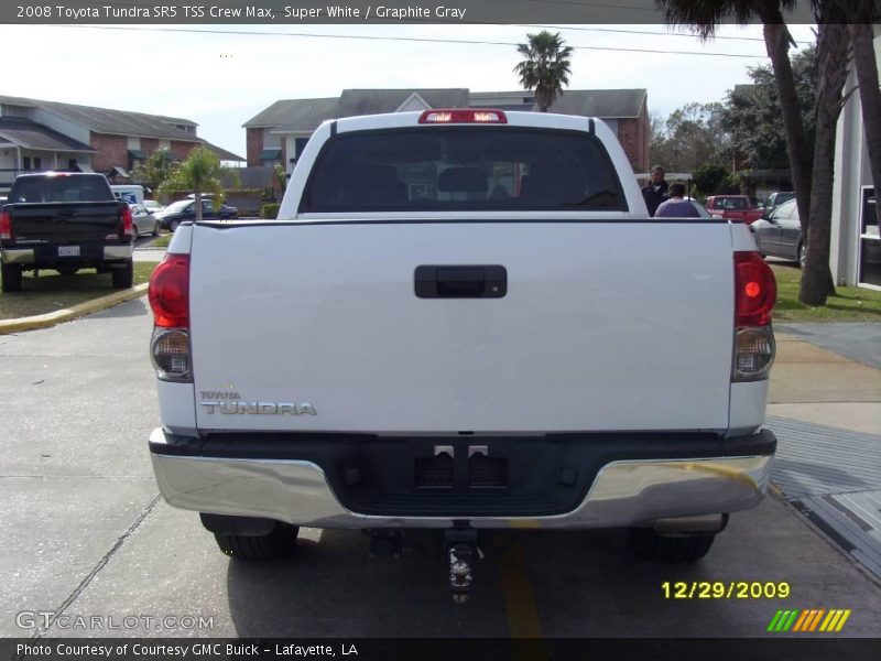 Super White / Graphite Gray 2008 Toyota Tundra SR5 TSS Crew Max