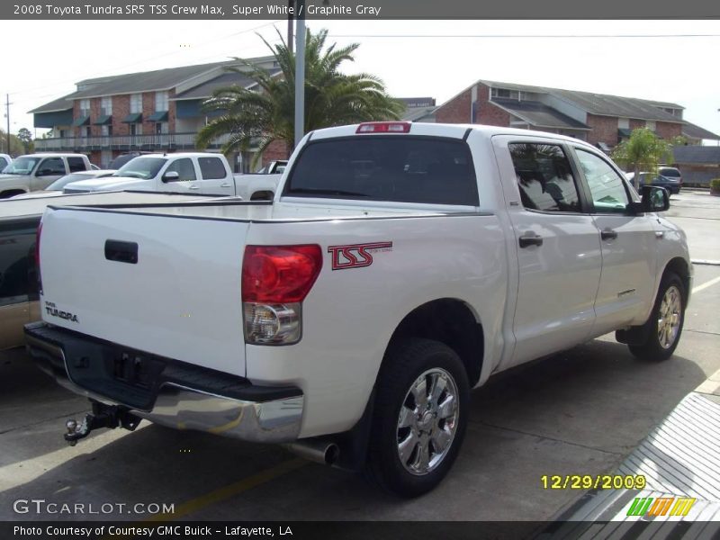 Super White / Graphite Gray 2008 Toyota Tundra SR5 TSS Crew Max