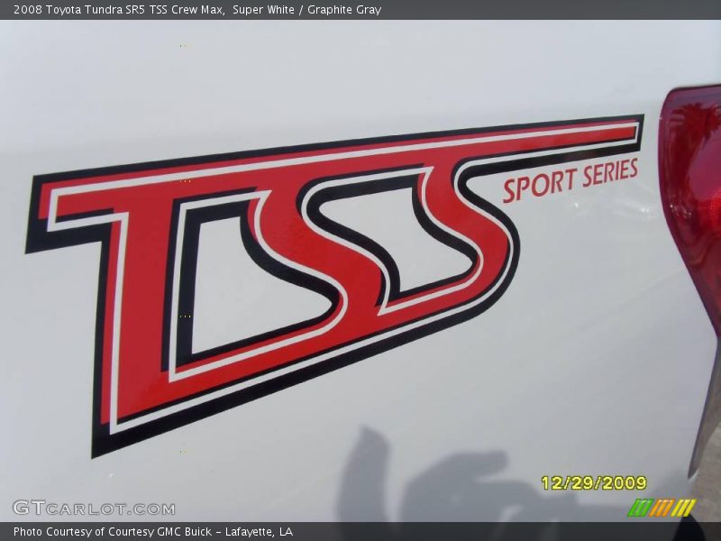 Super White / Graphite Gray 2008 Toyota Tundra SR5 TSS Crew Max