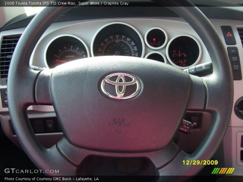 Super White / Graphite Gray 2008 Toyota Tundra SR5 TSS Crew Max