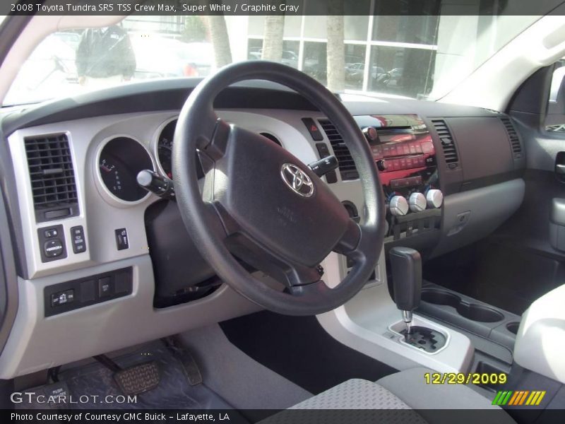 Super White / Graphite Gray 2008 Toyota Tundra SR5 TSS Crew Max