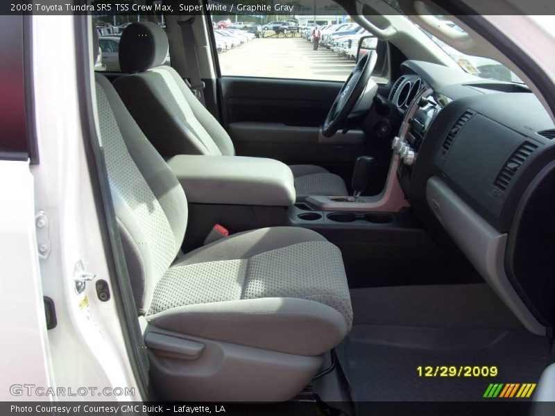 Super White / Graphite Gray 2008 Toyota Tundra SR5 TSS Crew Max