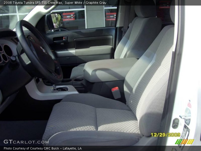 Super White / Graphite Gray 2008 Toyota Tundra SR5 TSS Crew Max