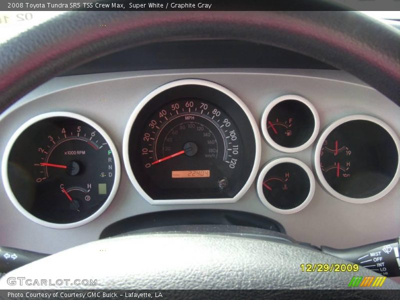 Super White / Graphite Gray 2008 Toyota Tundra SR5 TSS Crew Max