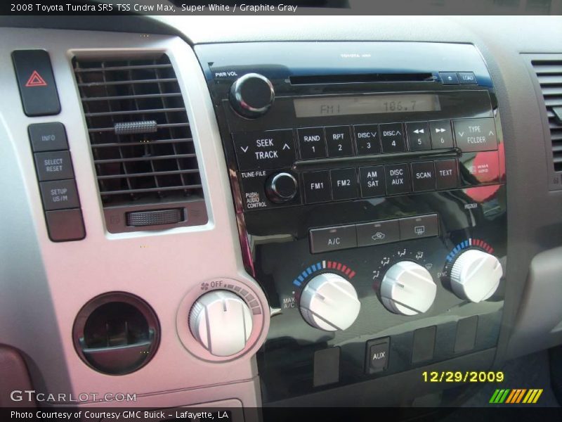 Super White / Graphite Gray 2008 Toyota Tundra SR5 TSS Crew Max