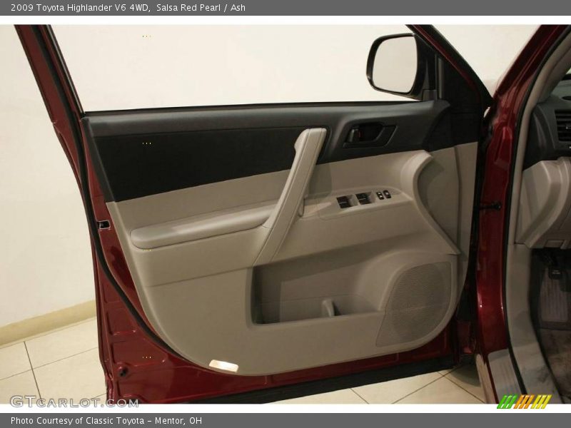 Salsa Red Pearl / Ash 2009 Toyota Highlander V6 4WD