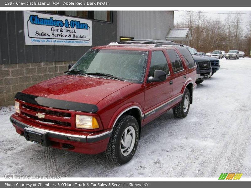 Apple Red / Dark Pewter 1997 Chevrolet Blazer LT 4x4