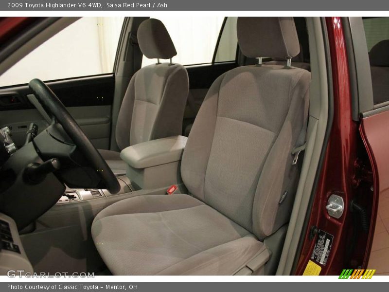 Salsa Red Pearl / Ash 2009 Toyota Highlander V6 4WD