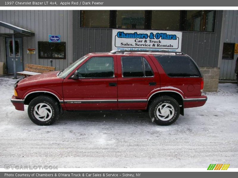 Apple Red / Dark Pewter 1997 Chevrolet Blazer LT 4x4