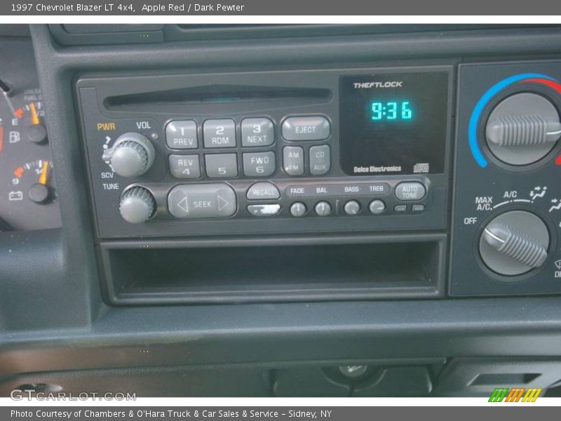 Apple Red / Dark Pewter 1997 Chevrolet Blazer LT 4x4