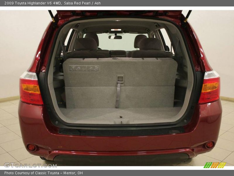 Salsa Red Pearl / Ash 2009 Toyota Highlander V6 4WD