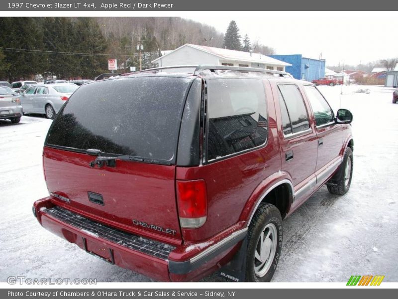 Apple Red / Dark Pewter 1997 Chevrolet Blazer LT 4x4