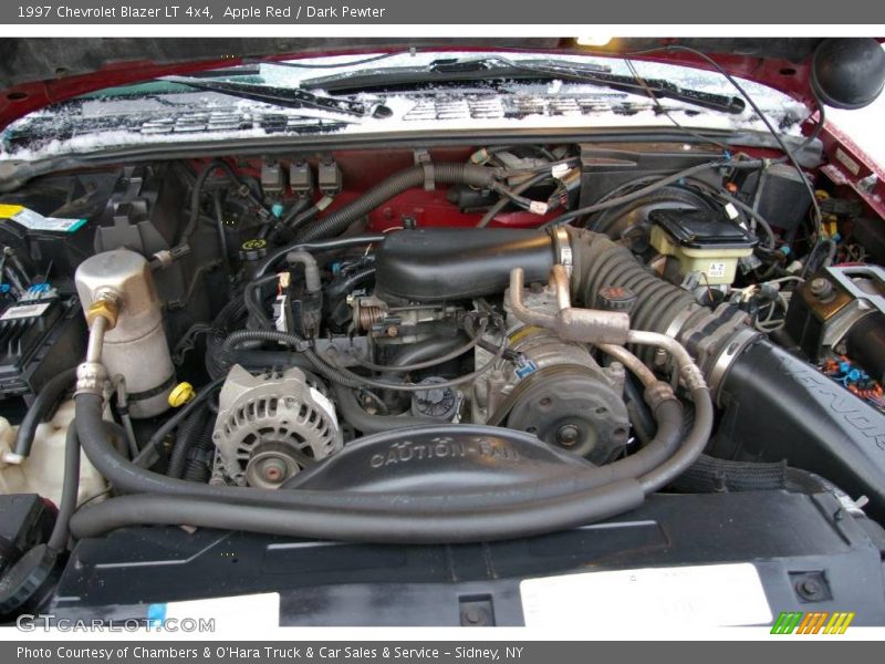 Apple Red / Dark Pewter 1997 Chevrolet Blazer LT 4x4