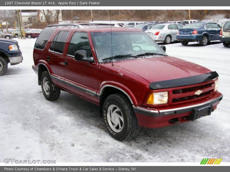 Apple Red / Dark Pewter 1997 Chevrolet Blazer LT 4x4