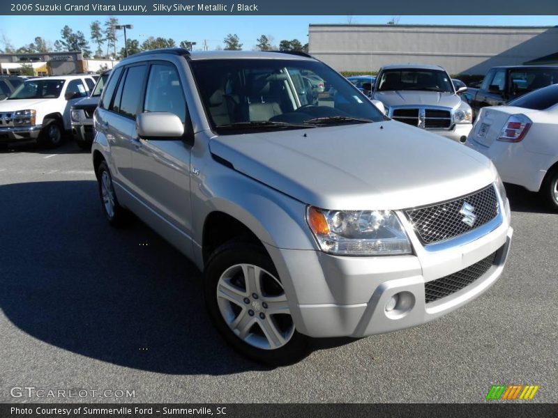 Silky Silver Metallic / Black 2006 Suzuki Grand Vitara Luxury