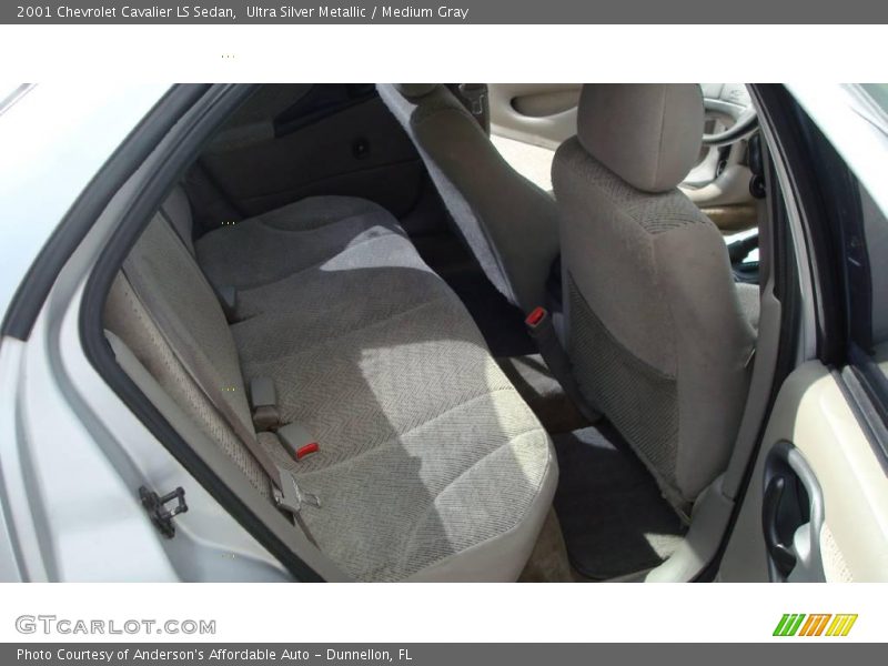 Ultra Silver Metallic / Medium Gray 2001 Chevrolet Cavalier LS Sedan