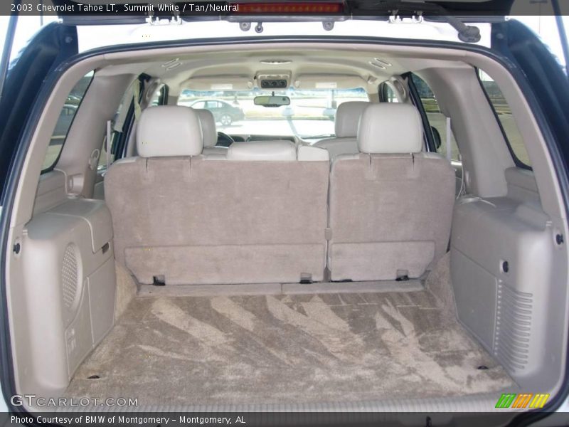 Summit White / Tan/Neutral 2003 Chevrolet Tahoe LT
