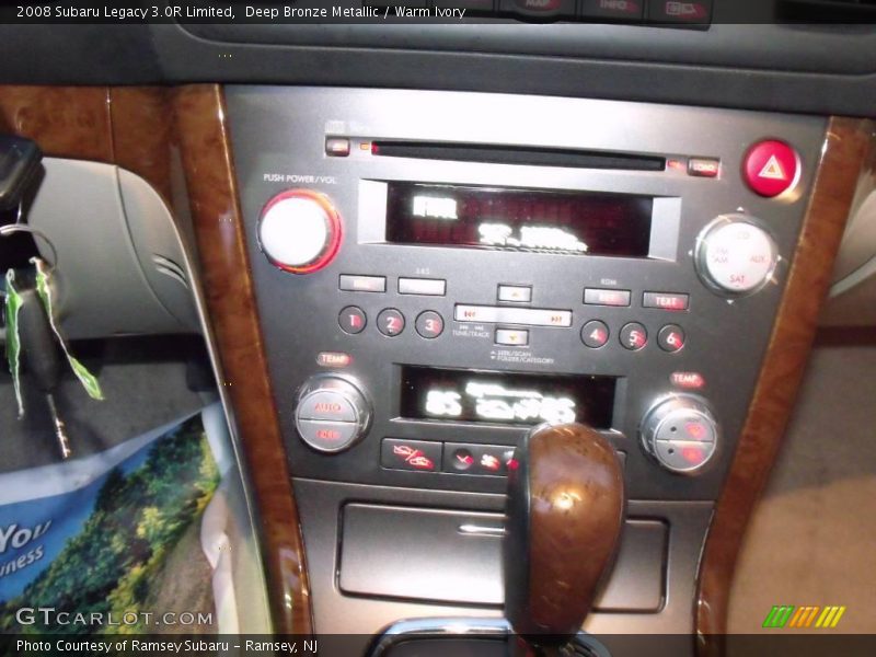 Deep Bronze Metallic / Warm Ivory 2008 Subaru Legacy 3.0R Limited