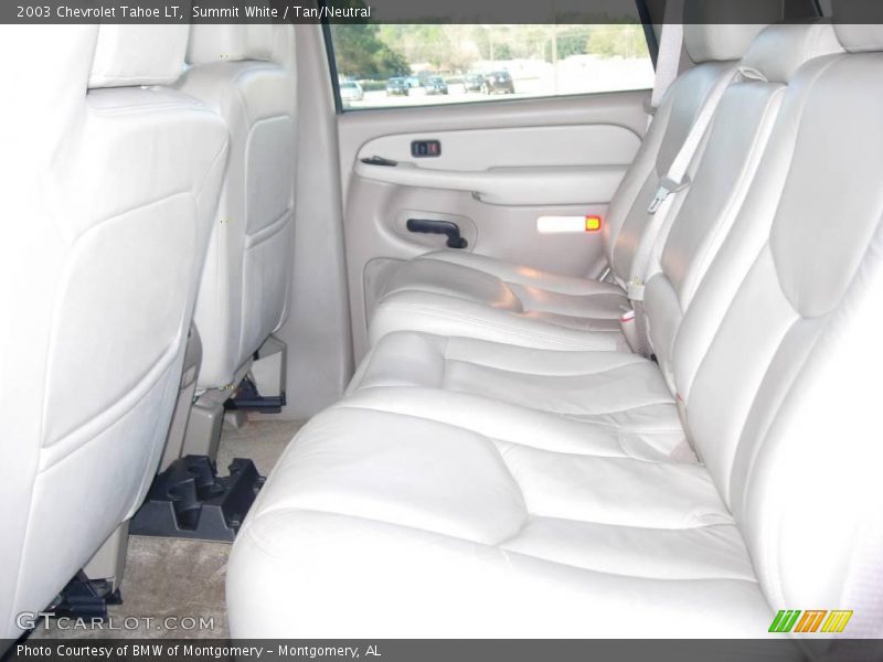 Summit White / Tan/Neutral 2003 Chevrolet Tahoe LT