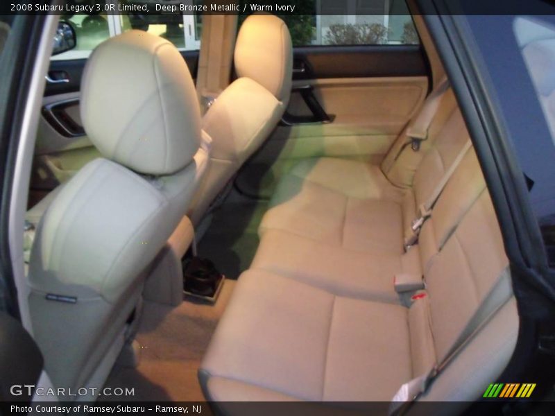 Deep Bronze Metallic / Warm Ivory 2008 Subaru Legacy 3.0R Limited
