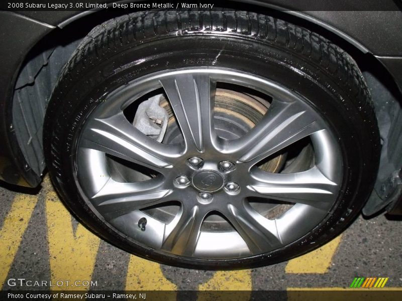 Deep Bronze Metallic / Warm Ivory 2008 Subaru Legacy 3.0R Limited