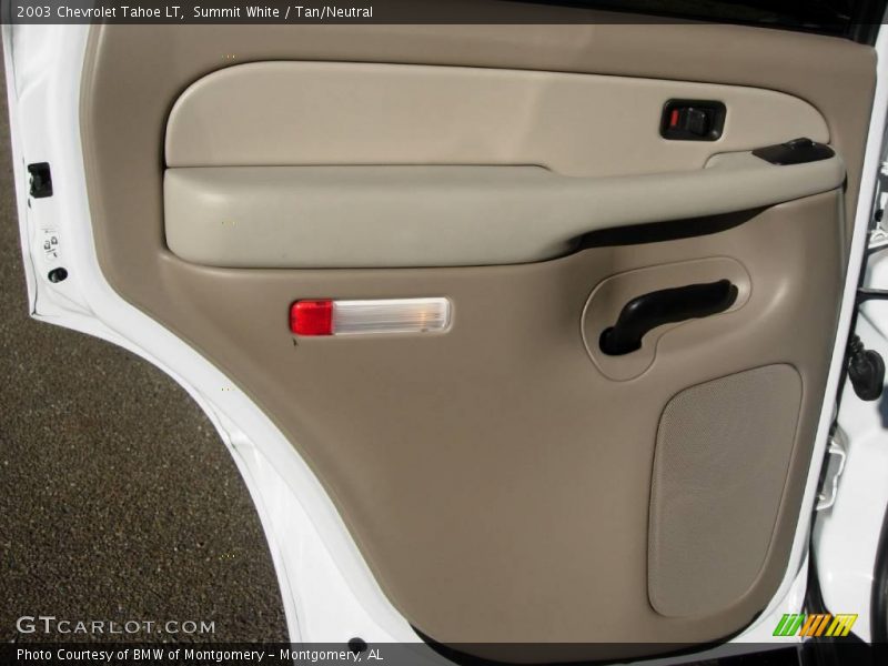 Summit White / Tan/Neutral 2003 Chevrolet Tahoe LT