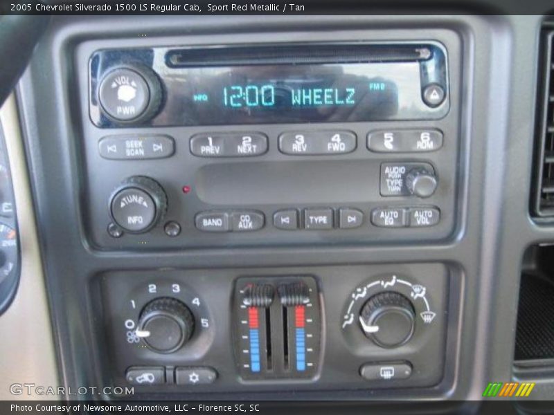 Sport Red Metallic / Tan 2005 Chevrolet Silverado 1500 LS Regular Cab