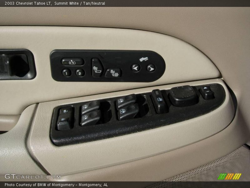 Summit White / Tan/Neutral 2003 Chevrolet Tahoe LT